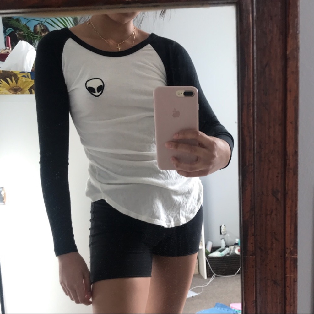 John Galt Alien long sleeve top